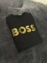 Памучна тениска "BOSS" с 3-D щампа, снимка 3