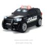 Играчка полицейска кола Dickie Toys Ford Police, полицейски джип със светлини и звук, мащаб 1:18, 25, снимка 1
