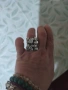 масивен сребърен пръстен , снимка 4