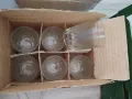Стъклени чаши завод  Кварц  Сливен 12 бр., снимка 2