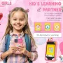 GIRLS CREATIVITY Детски смартфон за момичета на възраст 5-10 години Мобилен телефон за деца, розов, снимка 3