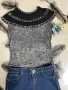 Лот къси дънки и тениска , снимка 2