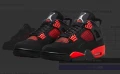Air Jordan 4 Retro 'Red Thunder' номер 39 оригинални маратонки /кецове , снимка 10