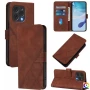 Doogee N55 Plus Crossbody 3D Embossed Wallet Кожен Калъф и Протектор, снимка 1
