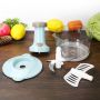 Кухненски робот, чопър с три остриета и ръчно предпазно заключване, 1,5 л, снимка 4