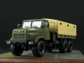 КРАЗ 6322 бордови с тента 1989 - мащаб 1:43 на Наши Грузовики моделът е нов в кутия, снимка 5