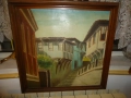 картини, стари ретро соц , маслени., снимка 1
