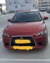 Mitsubishi Lancer 08-14 горна хромирана лайсна на бронята, снимка 2