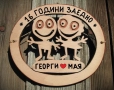 Съпруг и съпруга 16 години заедно - Подарък за годишнина от сватба, снимка 1