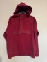 Lacoste Hoodie Red Quarter Zip Pullover., снимка 1