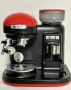  Еспресо машина Ariete 1318 Moderna с вградена мелачка – Ретро стил и перфектно кафе, снимка 1