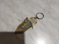 Ключодържател обувка златна нов, снимка 1