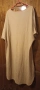 Красива бежова рокля -нова,макси размер , снимка 1