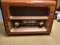 PRUNUS J-199 Retro Radio Bluetooth, AM FM SW Nostalgia Radio захранвано от батерии, преносимо радио, снимка 9