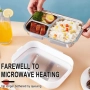 Електрическа кутия за храна Electric lunch box DFH-C21 1.5л 40W Уред за бързо затопляне на храна, снимка 4