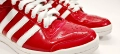 Редки червени маратонки Adidas Sleek Series Hi Top Размер 37 1/3 UK 4 1/2 G61361 US 6, снимка 6
