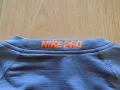 блуза nike pro найк тениска фанела потник оригинал спорт фитнес крос мъжка L, снимка 5