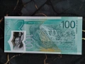 Банкнотa - Ямайка - 100 долара UNC (юбилейна) | 2022г., снимка 2