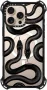 Калъф CASETiFY Bounce за iPhone 16 Pro Max - Black Kingsnake, снимка 4