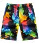 Мъжки плажни къси панталони с анимационни райета, 9цвята , снимка 7