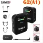 SYNCO G2 A1 2.4G безжична петлична микрофонна система за DSLR смартфон Vlog, снимка 1