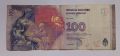 100 песос Аржентина Ева Перон Банкнота от Аржентина , снимка 3