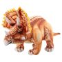 Плюшена играчка Динозавър Трицератопс, 30см, снимка 1 - Плюшени играчки - 45780399