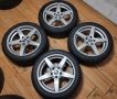 джанти 17" 5x112 Mercedes Audi Vw 225/45/17 зимни гуми, снимка 1