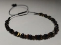 Гривна с хематит и черен оникс,ръчно изработена , снимка 3