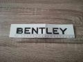 Bentley Бентли черен надпис емблема, снимка 2