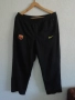 Barcelona Nike оригинално памучно долнище анцуг Барселона размер XL черно , снимка 1