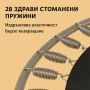 Детски батут с предпазна мрежа и аксесоари, снимка 6