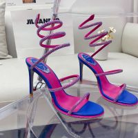 дамски елегантни обувки RENE CAOVILLA-реплика, снимка 3 - Дамски обувки на ток - 45389301