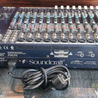 Аудиомиксер  Soundcraft , снимка 2 - Ресийвъри, усилватели, смесителни пултове - 46191445