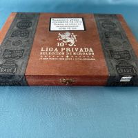 Дървена колекционерска кутия за пури Liga Privada Seleccion De Mercado, снимка 3 - Антикварни и старинни предмети - 45142921