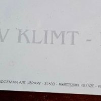 Оргинал  Постери на Густав Климт гол.70× 50 см Маркировка. , снимка 2 - Картини - 45340214