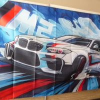 BMW M2 знаме флаг БМВ М серия бързина и скорост баварец кола, снимка 2 - Декорация за дома - 45307321
