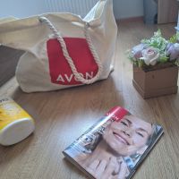 Avon Плажна чанта +Подарък Лосион за тяло 750мл, снимка 2 - Чанти - 45886362