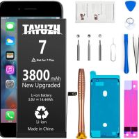 3800mAh Батерия за iPhone 7 TAYUZH, A1660, A1778, A1779 с ръководство за инсталиране, снимка 1 - Оригинални батерии - 45286461