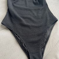 Черен цял бански H&M, 36 размер, снимка 3 - Бански костюми - 45886532