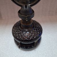 Стара газена лампа с огледало, снимка 3 - Антикварни и старинни предмети - 45432498