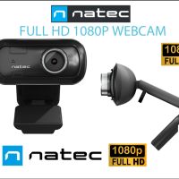 Камера с Микрофон Natec Lori Full HD 1080P, снимка 1 - HD камери - 40245774