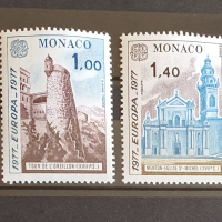 Монако 1977, снимка 1 - Филателия - 44948681