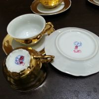 Стар български порцелан чаши за кафе , снимка 3 - Антикварни и старинни предмети - 45906300