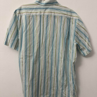 Риза Lacoste - Regular Fit XXL (бяло, зелено и синьо), снимка 5 - Ризи - 44996004