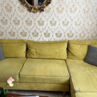 Ъглов, разтегателен диван, снимка 2 - Дивани и мека мебел - 45537420
