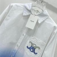 Риза варен памук Celine , снимка 2 - Ризи - 45871276