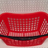 Нов вид кошница за пазаруване червена 28 л, снимка 3 - Оборудване за магазин - 45569295