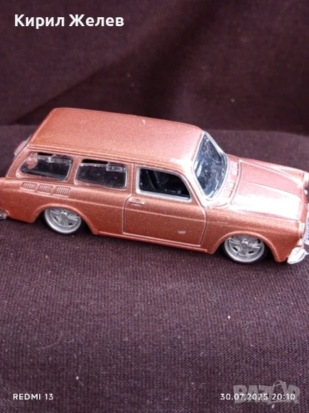 Ретро модел метална количка Volkswagen 1600 Squareback рядка за КОЛЕКЦИЯ 50213, снимка 1