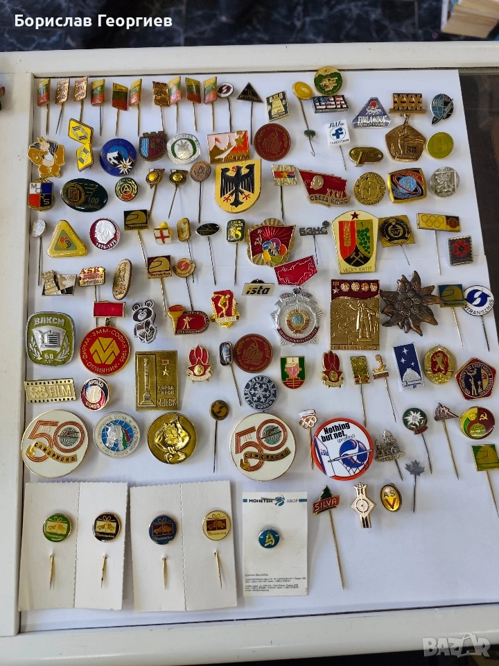 Лот значки 110 броя, снимка 1